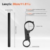 image:imageHimiway Bike Handlebar Extender Aluminum Alloy Bicycle Handlebar Extension 118130cm Super Long Bike Handlebar Bracket for 318mm254mm Caliber Holding Bike Speedometer Phone Mount