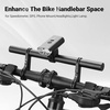 image:imageHimiway Bike Handlebar Extender Aluminum Alloy Bicycle Handlebar Extension 118130cm Super Long Bike Handlebar Bracket for 318mm254mm Caliber Holding Bike Speedometer Phone Mount