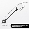 image:imageHimiway Bike Mirror 1 Pack HD Wide Angle Large Handlebar Rear View Mirror Safe Glass Rearview Shockproof Side Flat Mirror 360 Rotatable Adjustable for Bike Bicycle Ebike Scooter