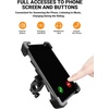 image:imageHimiway Bike Phone Holder Motorcycle Phone Mount 360 Rotatable OneTouch Automatically Lock amp Quick Release Bicycle Handlebar Cell Phone Clamp Scooter Phone Clip for 4572 Cellphone