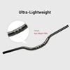 image:imageHimiway Mountain Bike Handlebars Aluminum Alloy MTB Riser Bars Handlebar Rise 30mm Diameter 318mm Length 780mm Extra Long Black Bicycle Handlebar for Most MTB Road Bike