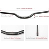 image:imageHimiway Mountain Bike Handlebars Aluminum Alloy Riser Handlebar Mid Rise 50mm Diameter 318mm Length 720mm Extra Long Black Bicycle Handlebar for MTB Road Bikes