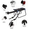 image:imageHimiway Rear Bike Rack Bicycle Cargo Rack Quick Release Adjustable Aluminum Alloy Bicycle Carrier Bike Luggage Rack Cycling Equipment Stand Footstock