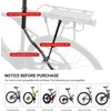image:imageHimiway Rear Bike Rack Bicycle Cargo Rack Quick Release Adjustable Aluminum Alloy Bicycle Carrier Bike Luggage Rack Cycling Equipment Stand Footstock