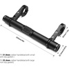 image:imageHimiway USB Rechargeable Bike Handlebar Extender787in Bicycle Handlebar Extension and a Builtin 4000mAh Bike Phone Charger for Holding Bicycle SpeedometerPhone Mount Holder