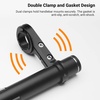 image:imageHimiway USB Rechargeable Bike Handlebar Extender787in Bicycle Handlebar Extension and a Builtin 4000mAh Bike Phone Charger for Holding Bicycle SpeedometerPhone Mount Holder