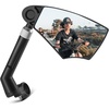 image:imageHimiway Bike Mirror Adjustable Antiglare Rear View Mirror With Retractable amp 360 Degree Rotation Lens Safe Bicycle Mirror for 2023mm Handlebar 1 Pack Right