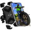 image:imageHimiway Bike Phone Holder Motorcycle Phone Mount 360 Rotatable OneTouch Automatically Lock amp Quick Release Bicycle Handlebar Cell Phone Clamp Scooter Phone Clip for 4572 Cellphone