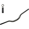 image:imageHimiway Mountain Bike Handlebars Aluminum Alloy Riser Handlebar Mid Rise 50mm Diameter 318mm Length 720mm Extra Long Black Bicycle Handlebar for MTB Road Bikes