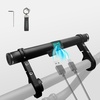 image:imageHimiway USB Rechargeable Bike Handlebar Extender787in Bicycle Handlebar Extension and a Builtin 4000mAh Bike Phone Charger for Holding Bicycle SpeedometerPhone Mount Holder