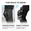 image:imageHimiway Adults Protective Gear for Skating Cycling Scooter Youth Knee Pads and Elbow Pads Set Elbow and Knee Pads with Wrist Guards 3 in 1 for Adults 121154LB Black