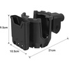 image:imageHimiway Bike Cup Holder with Cell Phone Holder2in1 Lightweight Durable Bike Water Bottle HolderUniversal Bike Water Bottle Cage with Screws Tool for Beach Cruiser MTB Road Bike Motorcycle Scooter