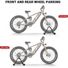 image:imageHimiway Bike Floor Stand Freestanding Bicycle Floor Parking Rack Stand Fit for 3115cm Tyre Width Kids Mountain Road MTB Bikes Indoor Outdoor Garage Storage 1Pack