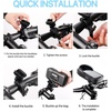 image:imageHimiway Bike Phone Holder for Phones Under 7 Multifunctional Bike Handler Bag 360 Rotatable Bike Phone Mount IP65 Waterproof with Rain Cover Bicycle Bag Bike Accessories for most Motorcycle amp Bikes