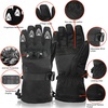 image:imageHimway Heated Gloves for Men amp Women AntiFall Waterproof Heating Gloves for Cycling Motorcycling Skiing Hiking amp Work Windproof Black