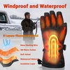 image:imageHimway Heated Gloves for Men amp Women AntiFall Waterproof Heating Gloves for Cycling Motorcycling Skiing Hiking amp Work Windproof Black