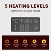 image:imageHimway Heated Gloves for Men amp Women AntiFall Waterproof Heating Gloves for Cycling Motorcycling Skiing Hiking amp Work Windproof Black