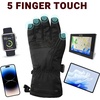 image:imageHimway Heated Gloves for Men amp Women AntiFall Waterproof Heating Gloves for Cycling Motorcycling Skiing Hiking amp Work Windproof Black