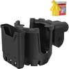 image:imageHimiway Bike Cup Holder with Cell Phone Holder2in1 Lightweight Durable Bike Water Bottle HolderUniversal Bike Water Bottle Cage with Screws Tool for Beach Cruiser MTB Road Bike Motorcycle Scooter