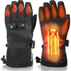 image:imageHimway Heated Gloves for Men amp Women AntiFall Waterproof Heating Gloves for Cycling Motorcycling Skiing Hiking amp Work Windproof Black