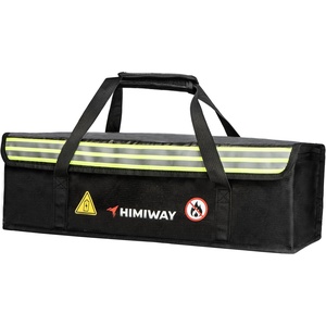 image:imageHimiway Ebike Battery Safe Bag Lipo Safe Bag Fireproof Lithium Battery Storage and Charging Explosionproof Bag 2047x55x59 in 1