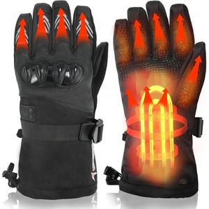 image:imageHimway Heated Gloves for Men amp Women AntiFall Waterproof Heating Gloves for Cycling Motorcycling Skiing Hiking amp Work Windproof Black