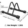 image:imageHimiway Bike Floor Stand Freestanding Bicycle Floor Parking Rack Stand Fit for 3115cm Tyre Width Kids Mountain Road MTB Bikes Indoor Outdoor Garage Storage 2 Pack