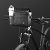 image:imageHimiway Bike Handlebar Bag with Foldable TPU Phone Holder 6070 Waterproof Bicycle Front Handlebar Bag 46L Bike Bag with Bottle Mesh Bag Multifunctional Handlebar Bags with Quick Release Design