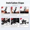 image:imageHimiway Bike Handlebar Extender Double Handlebar Extension Carbon Fiber Mount Holder with Aluminum Alloy Bracket Space Saverfor 318mm254mm Caliber B20CM