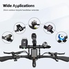 image:imageHimiway Bike Handlebar Extender Double Handlebar Extension Carbon Fiber Mount Holder with Aluminum Alloy Bracket Space Saverfor 318mm254mm Caliber B20CM