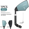 image:imageHimiway Bike Mirror 1 Pack Antiglare Rear View Mirror With Retractable 360 Rotation Lens Safe Adjustable Bicycle Mirror for 2023mm Handlebar Mountain Road Bike Right