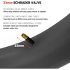 image:imageHimiway Fat Tire Bike Tubes AV33mm Schrader Valve Fat Bicycle Tubes Butyl Rubber Replacement Inner Tube for Road Mountain Bikes MTB eBike Electric Bicycle26X 40490 Bike Tube 1pack