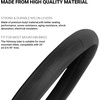 image:imageHimiway Fat Tire Bike Tubes AV33mm Schrader Valve Fat Bicycle Tubes Butyl Rubber Replacement Inner Tube for Road Mountain Bikes MTB eBike Electric Bicycle26X 40490 Bike Tube 1pack