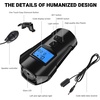 image:imageHimiway LED Bike Lights with Display and Loud Horn for Night Riding Bright Bike Headlight and Taillight 44 Light Modes Bicycle Lights Bike Speedometer IPX5 Waterproof USB Rechargeable Fits All Bikes