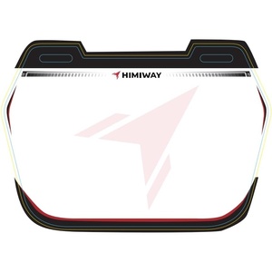 image:imageHimiway BMX Plate Fits C1 Kids Bike Race Plates with Sticker Numbers Custom with Your Name Number amp Colors Fits Most Bikes