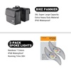image:imageHimiway 12 in 1 Bicycle Accessories Gift Pack Include Bike LockBagPhone HolderSpeakerWater Bottle HolderPumpHeadlightTaillight with AlarmCoverBasketSpoke LightMirrorsBike Pack Accessories 03