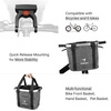 image:imageHimiway 12 in 1 Bicycle Accessories Gift Pack Include Bike LockBagPhone HolderSpeakerWater Bottle HolderPumpHeadlightTaillight with AlarmCoverBasketSpoke LightMirrorsBike Pack Accessories 03