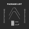 image:imageHimiway Bike Floor Parking Rack Adjustable Freestanding Bicycle Storage Rack Bike Floor Stand for 3115cm Tyre Width Mountain Road MTB Bikes for IndoorampOutdoor Garage Storage