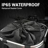 image:imageHimiway Folding Bike Front Basket Dog Bike Basket Rainproof Bicycle Frame Basket Removable Front Bag with Quick Release Design for Most Bikes