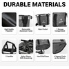 image:imageHimiway Folding Bike Front Basket Dog Bike Basket Rainproof Bicycle Frame Basket Removable Front Bag with Quick Release Design for Most Bikes