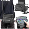 image:imageHimiway Multifunctional Bike Handlebar Bag with Foldable TPU Phone Holder 6080 amp 2 Bottle Mesh Bags IP65 Waterproof Bike Front Handlebar Bag Large Capacity 5 L Bike Bag with Quick Release Design
