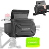 image:imageHimiway Multifunctional Bike Handlebar Bag with Foldable TPU Phone Holder 6080 amp 2 Bottle Mesh Bags IP65 Waterproof Bike Front Handlebar Bag Large Capacity 5 L Bike Bag with Quick Release Design