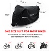 image:imageHimiway UPGRADE Bike Cover for 3 Fat Tire Bike or 4 Bikes THICKENEDbike cover 06
